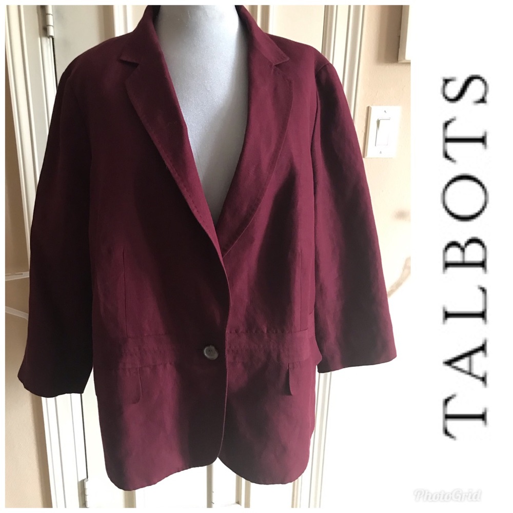 Talbot's Single Button Blazer - image 1